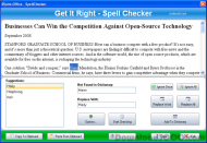 SSuite Office - Spell Checker screenshot